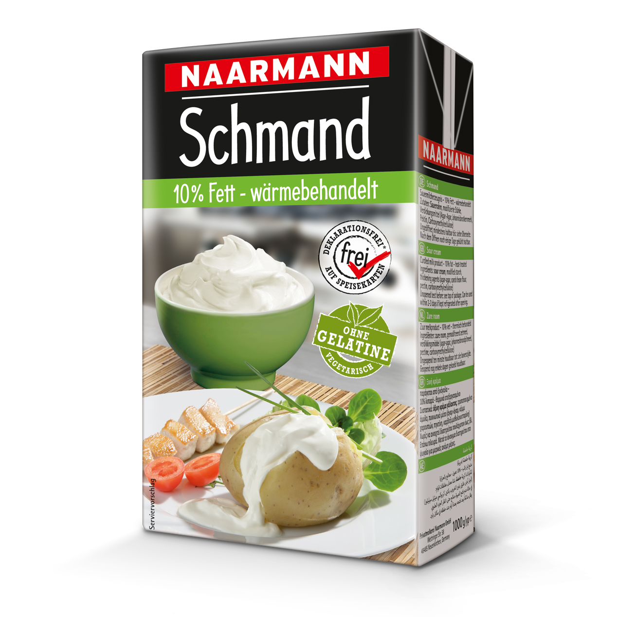 Schmand 10 % von NAARMANN